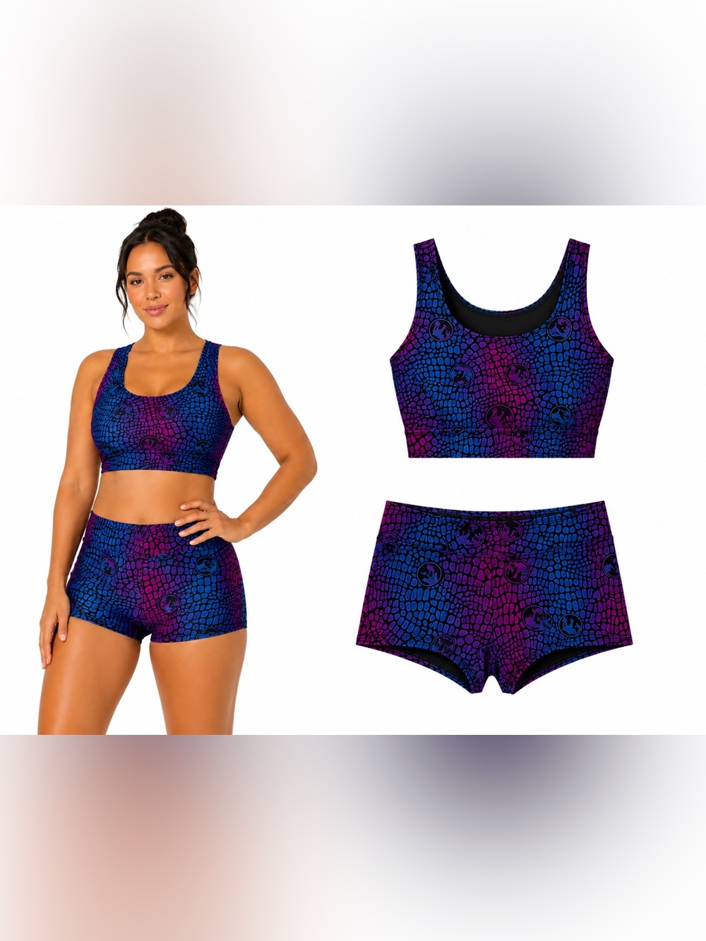 Torrid Jurassic World Dominion Women’s Two Piece Swim Set Size 1x